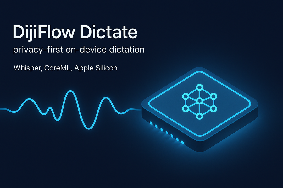 The tech behind DijiFlow: Whisper, CoreML and Apple Silicon, explained simply