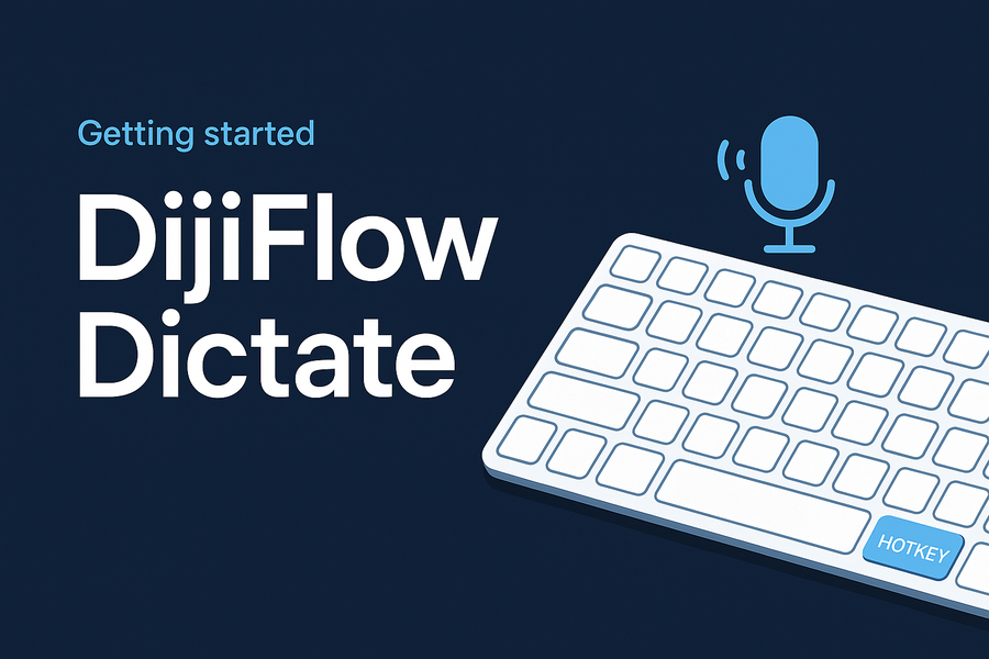 Getting Started with DijiFlow Dictate: Setup, Hotkeys, and Your First Dictation