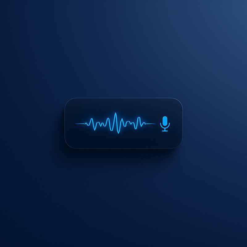 DijiFlow Dictate floating menu-bar dictation panel with live waveform
